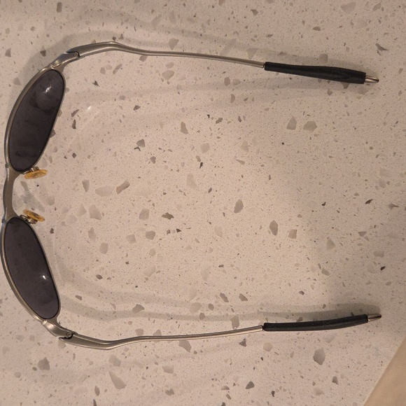 Vintage Oakley A Wire Sunglasses Ice Iridium main image 4
